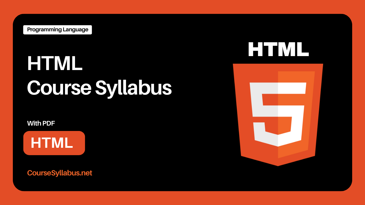Read more about the article HTML Course Syllabus with PDF by CourseSyllabus.net